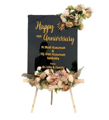 Papan Bunga Akrilik Romokalisari