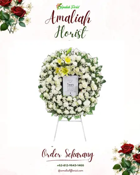 Krans Bunga Duka Romokalisari