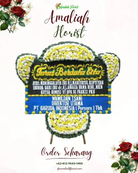 Papan Bunga Duka Romokalisari